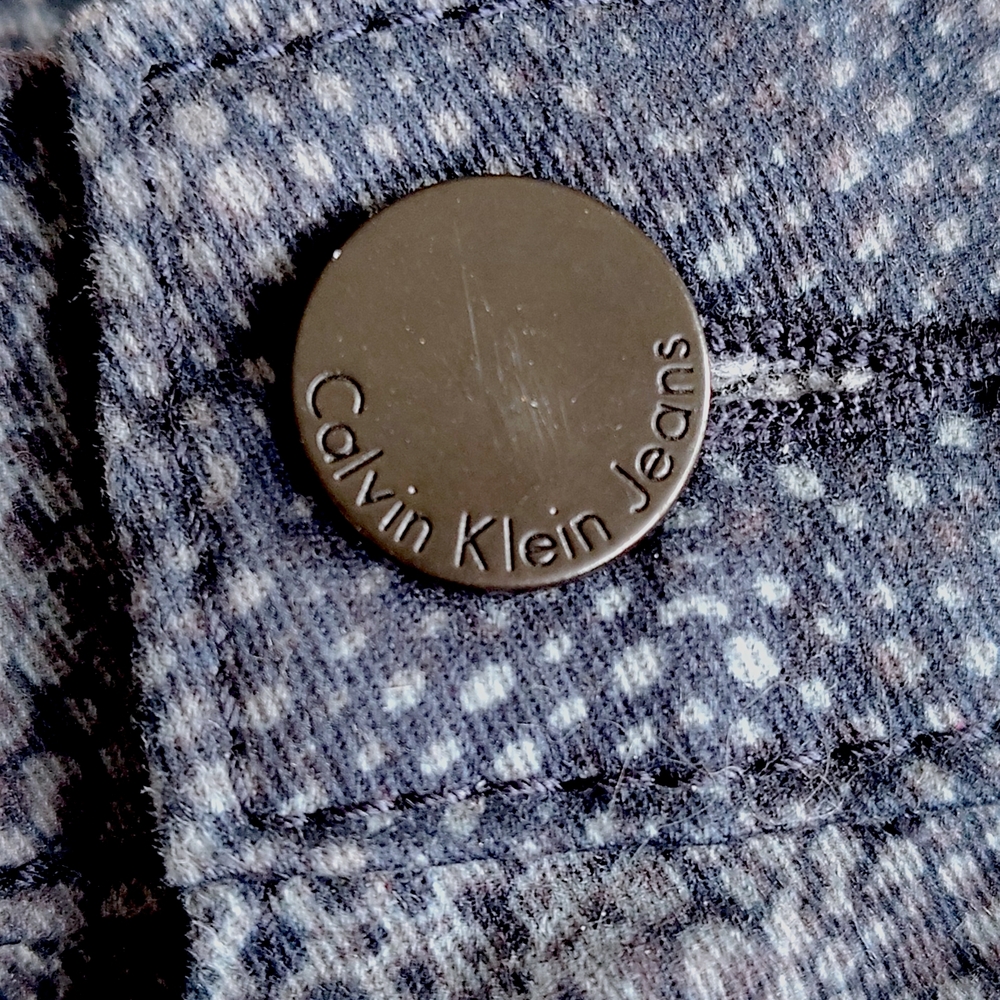 Calvin Klein Jeans Blue Python Print High-Rise Skinny JeansWhy this title works: - Picture 10 of 10